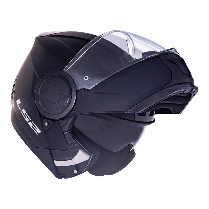 Capacete LS2 Scope FF902 Preto Fosco Articulado e Com Óculos