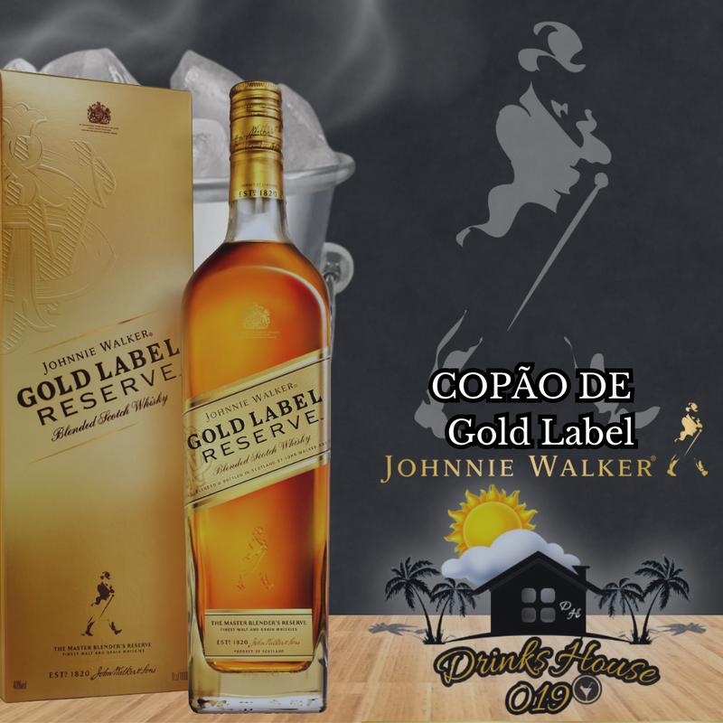 COPÃO DE  GOLD LABEL