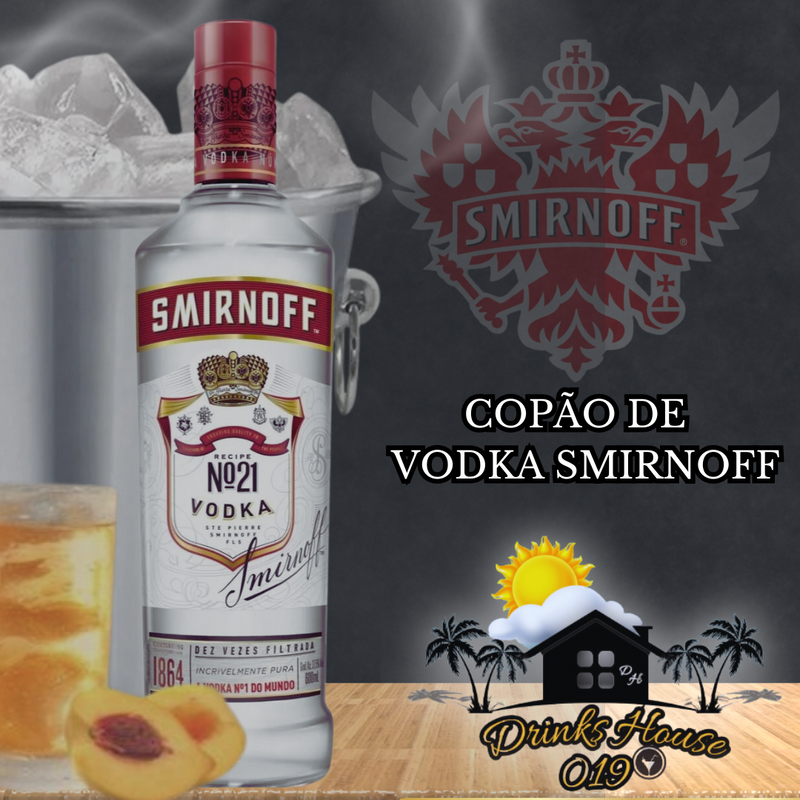 COPÃO DE VODKA SMIRNOFF