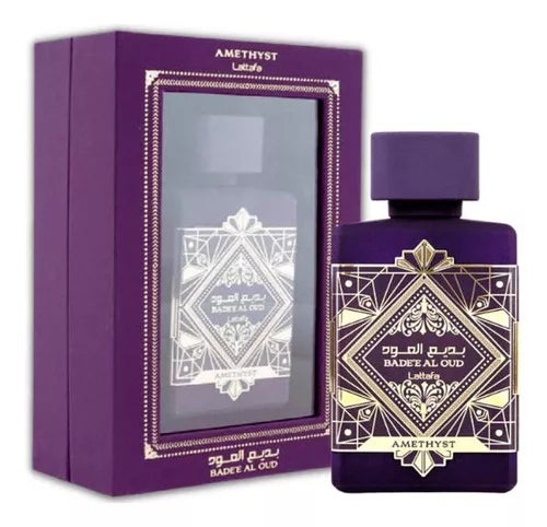 Perfume Amethyst Badee Al Oud Lattafa 100 Ml Original