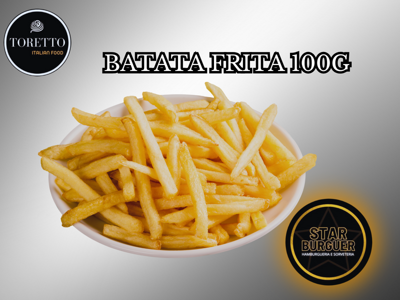 Batata frita com cheddar e bacon