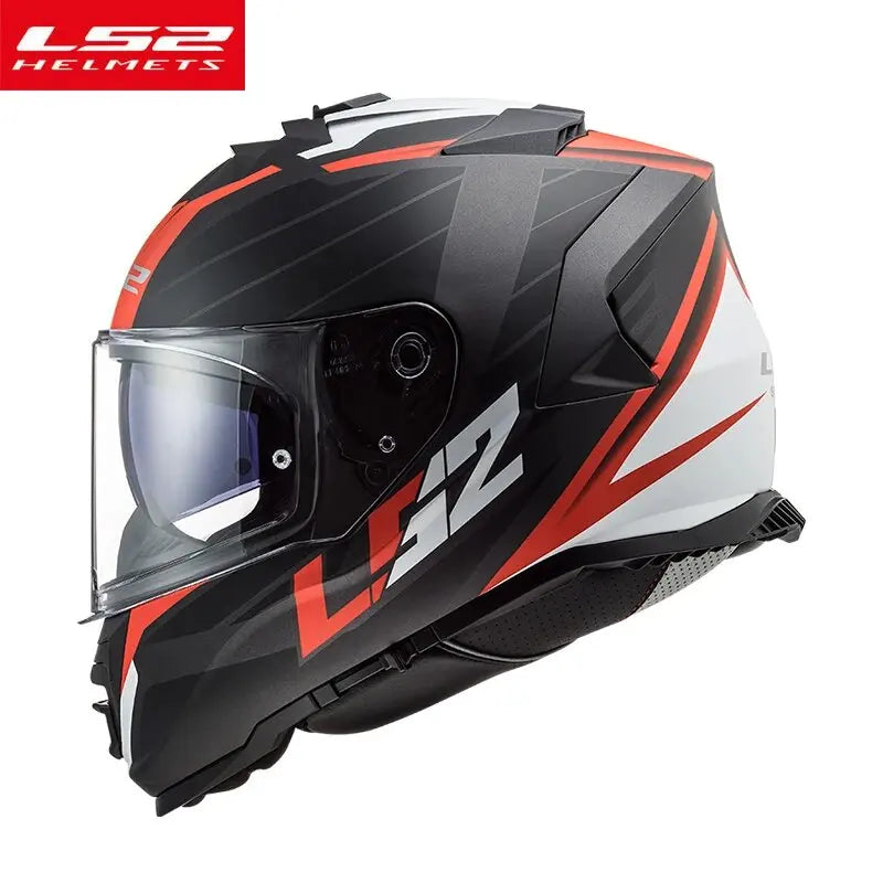 Capacete de motocicleta original LS2 FF800 ls2 STORM full face capacetes kaciga casco moto capacete com sistema antiembaçante