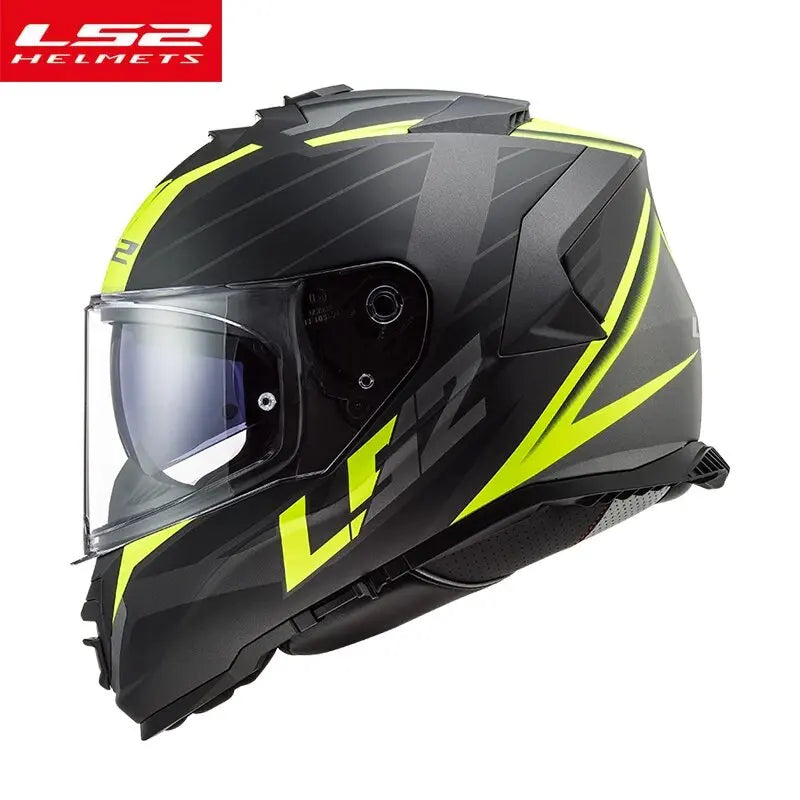 Capacete de motocicleta original LS2 FF800 ls2 STORM full face capacetes kaciga casco moto capacete com sistema antiembaçante