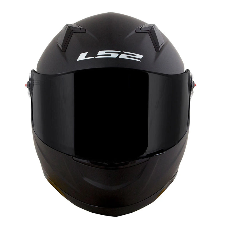 Capacete Ls2 Ff358 Monocolor Preto Fosco Motocicleta Fosco