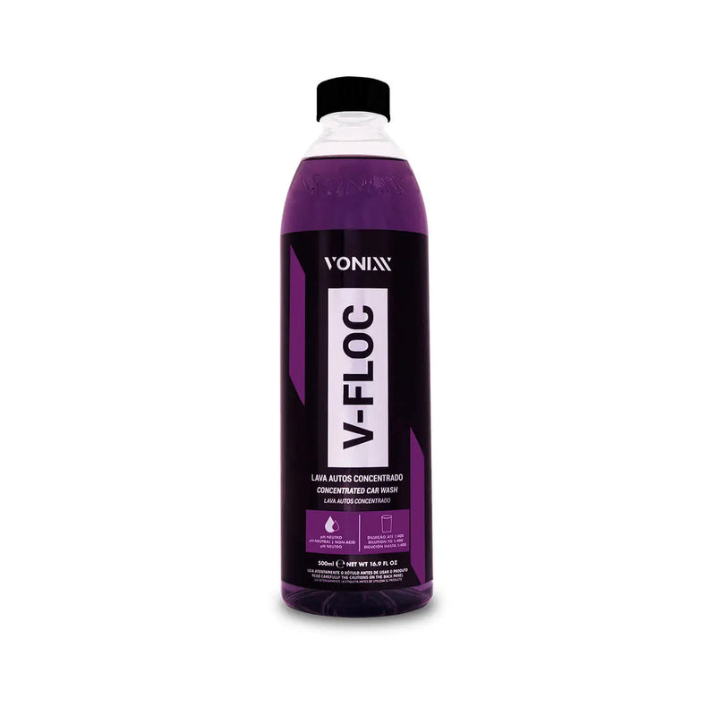 Shampoo Concentrado Automotivo Neutro V-floc 500ml Vonixx