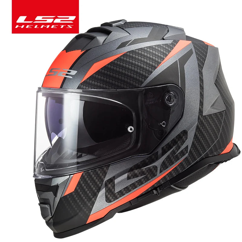 Capacete de motocicleta original LS2 FF800 ls2 STORM full face capacetes kaciga casco moto capacete com sistema antiembaçante