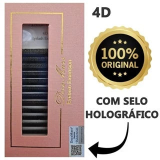 Cílios Decemars W 4D Extensão De Cílios Alongamento Novidade Volume Híbrido Maquiagem